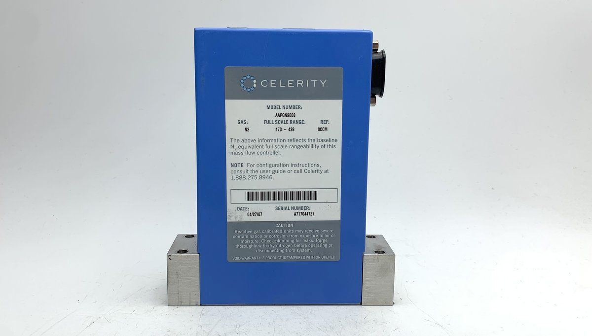 .LK1799 Massenflussregler Mass Flow Controller Celerity AAPGN9008 IN3XP