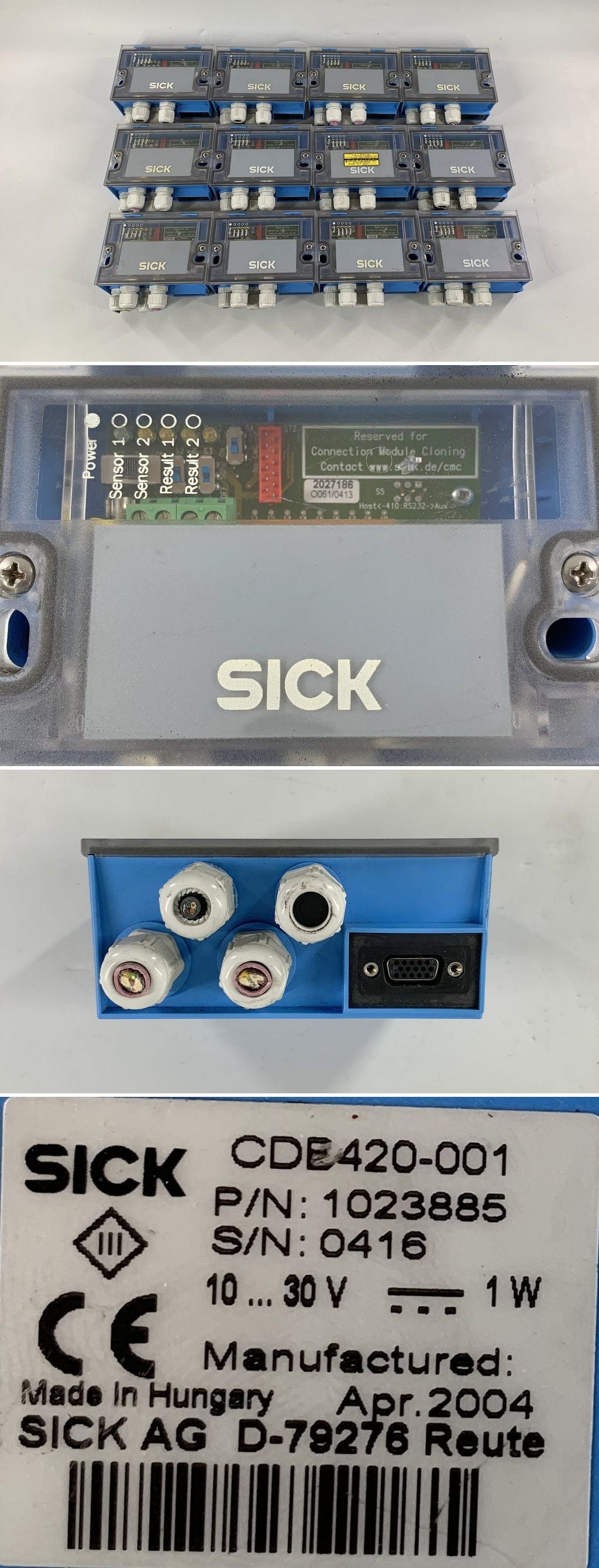 LK1804 Posten 12 Anschlussmodul Sick CDB420-001 1023885	