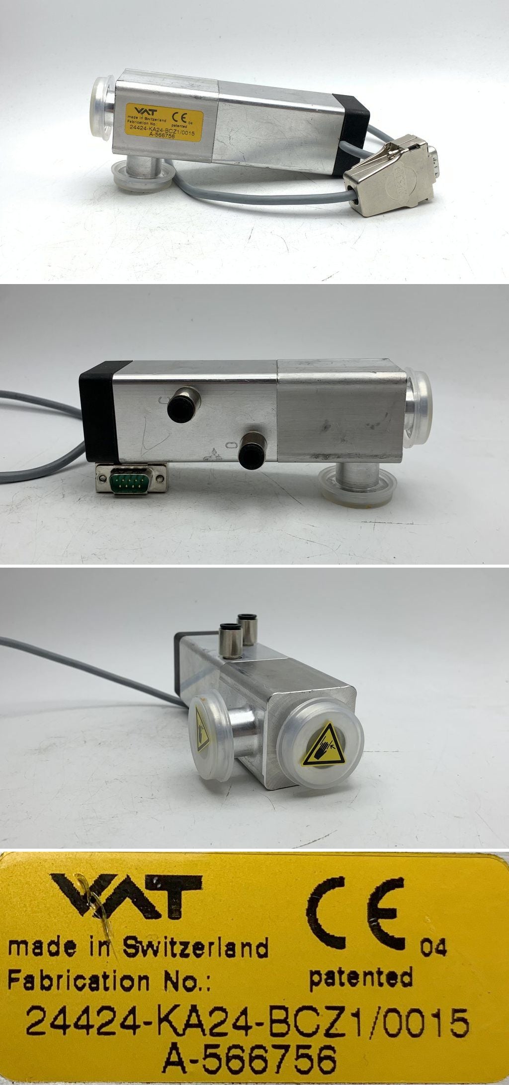 LK1825 Vakuumventiel VAT 24424-KA24-BCZ1 A-566756	