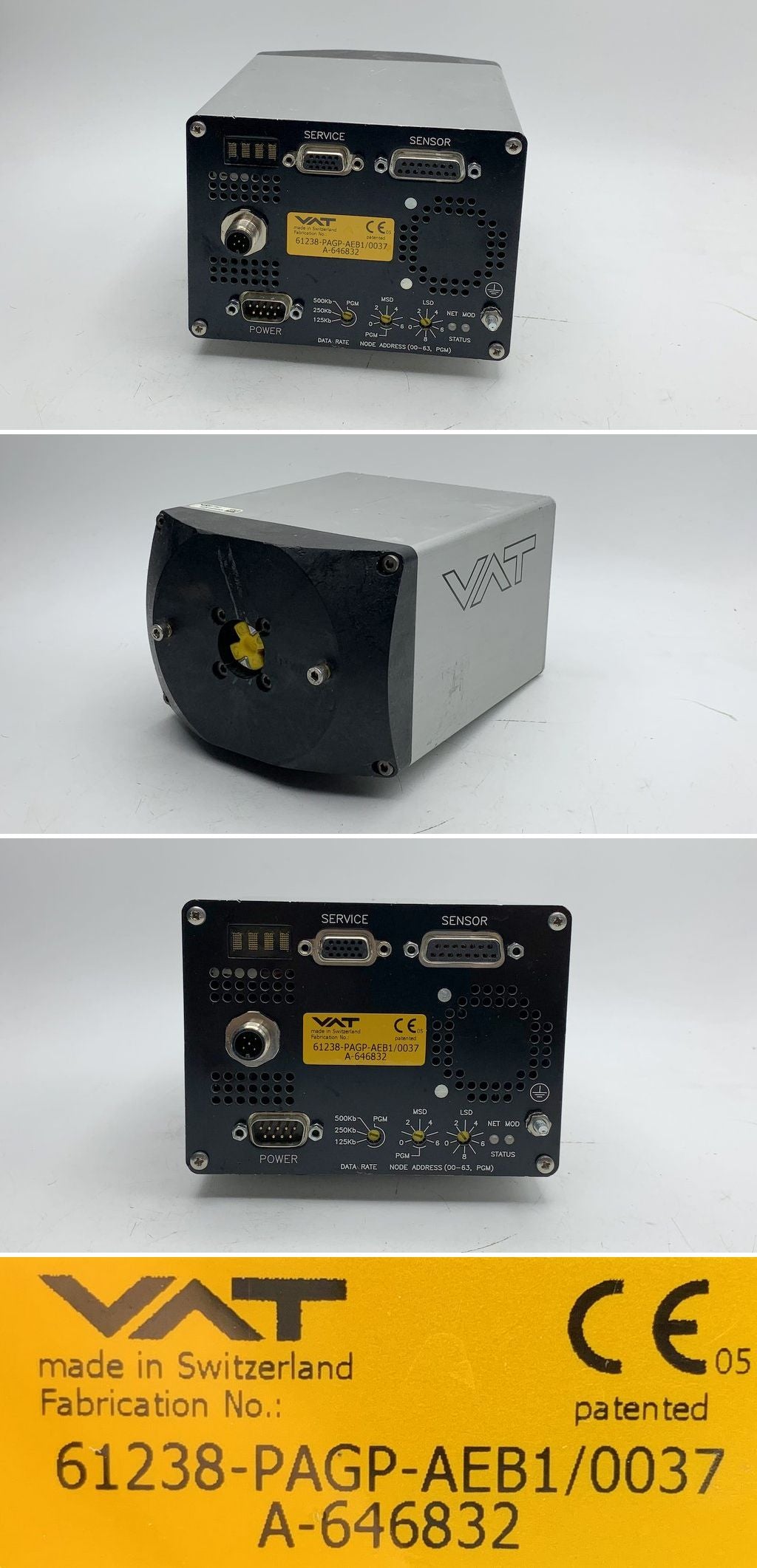 LK1837 Integrierter Druckregler VAT 61238-PAGP-AEB1 A-646832	