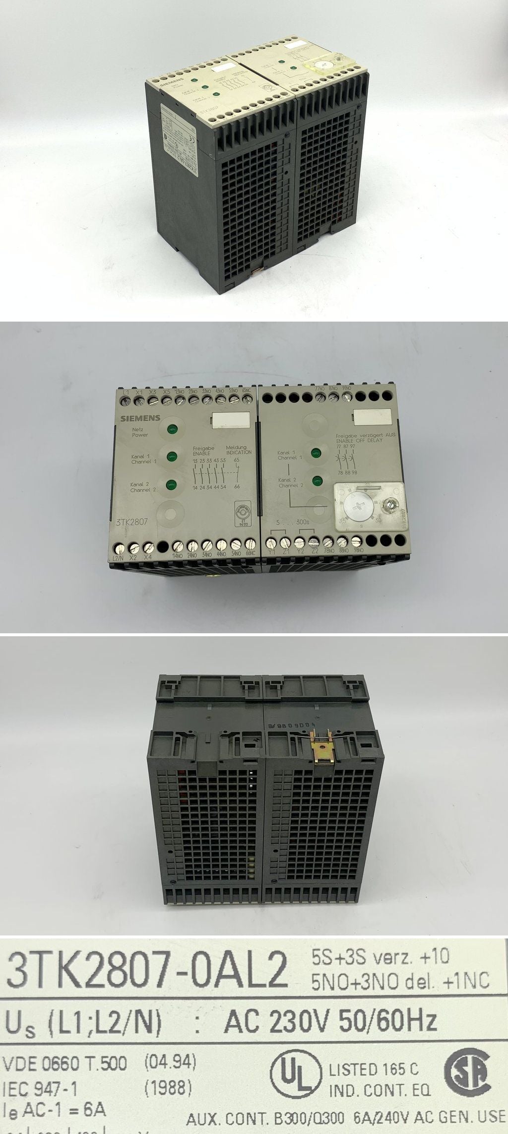 .LK1973 Schützsicherheitskombination Sicherheitsschaltgerät Siemens 3TK2807-0AL2	