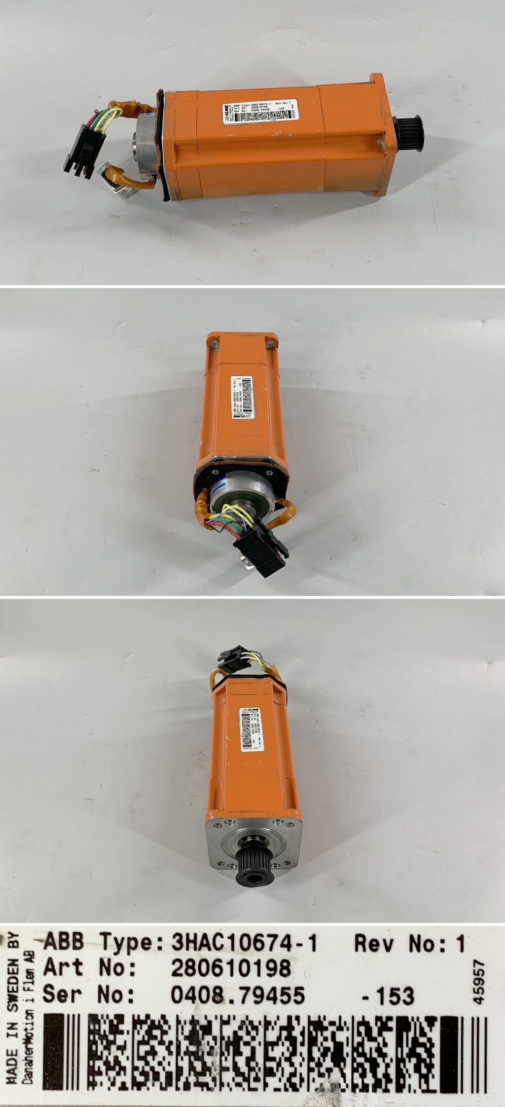 LK2053 Servomotor ABB 3HAC10674-1	