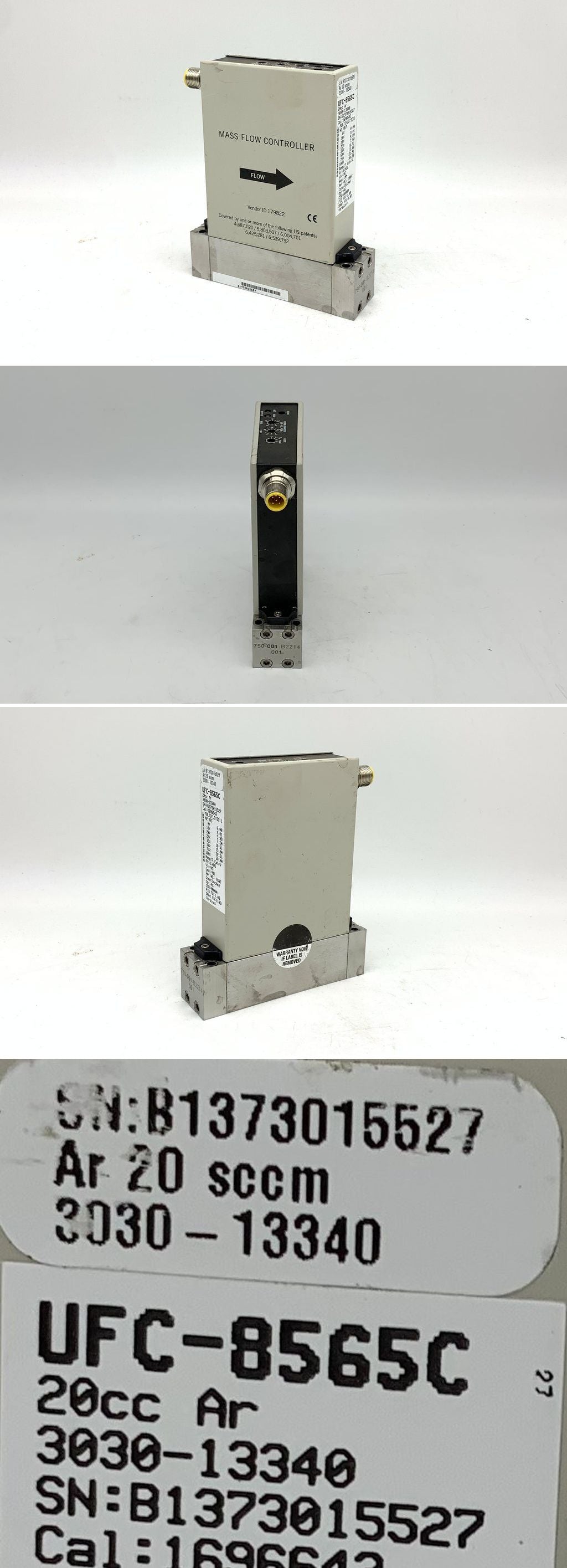 LK2098 Massenflussregler Mass Flow Controller Celerity Unit UFC-8565C 3030-13340	