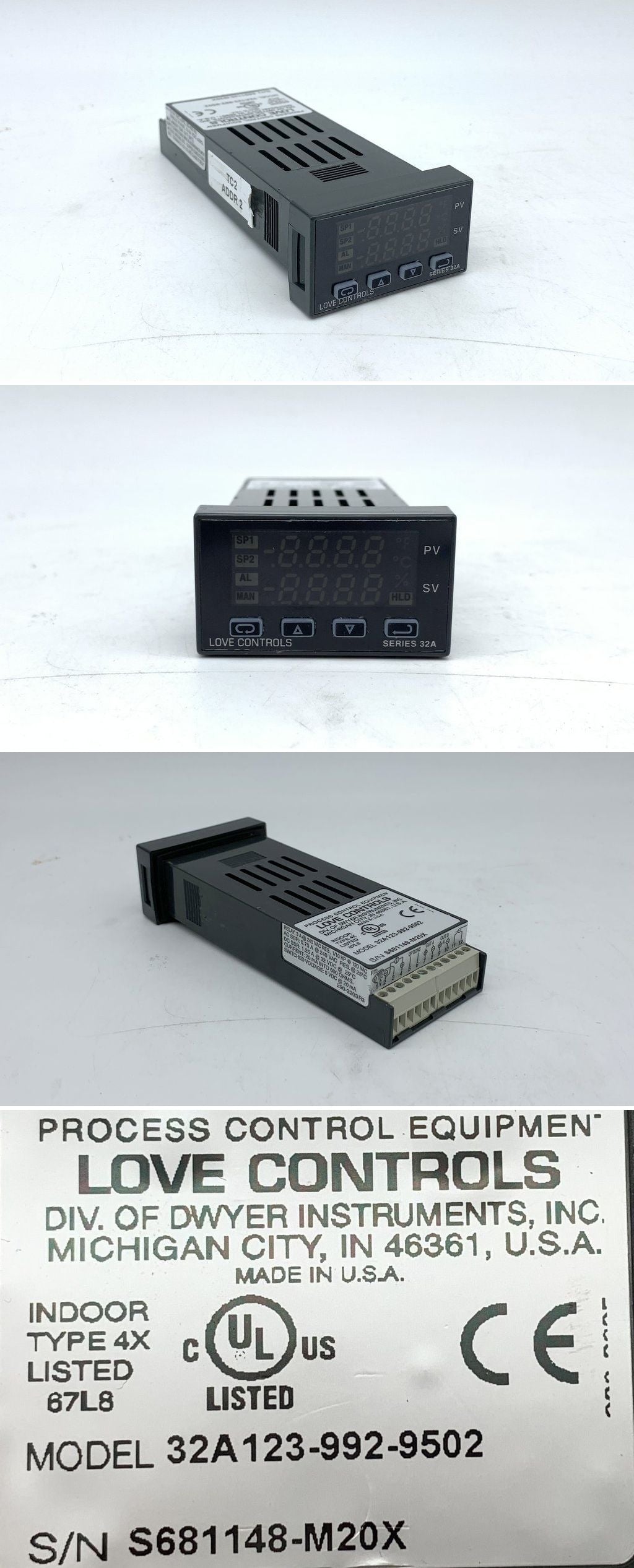 LK2104 Prozessleittechnik Dwyer Love Controls 32A123-992-9502	