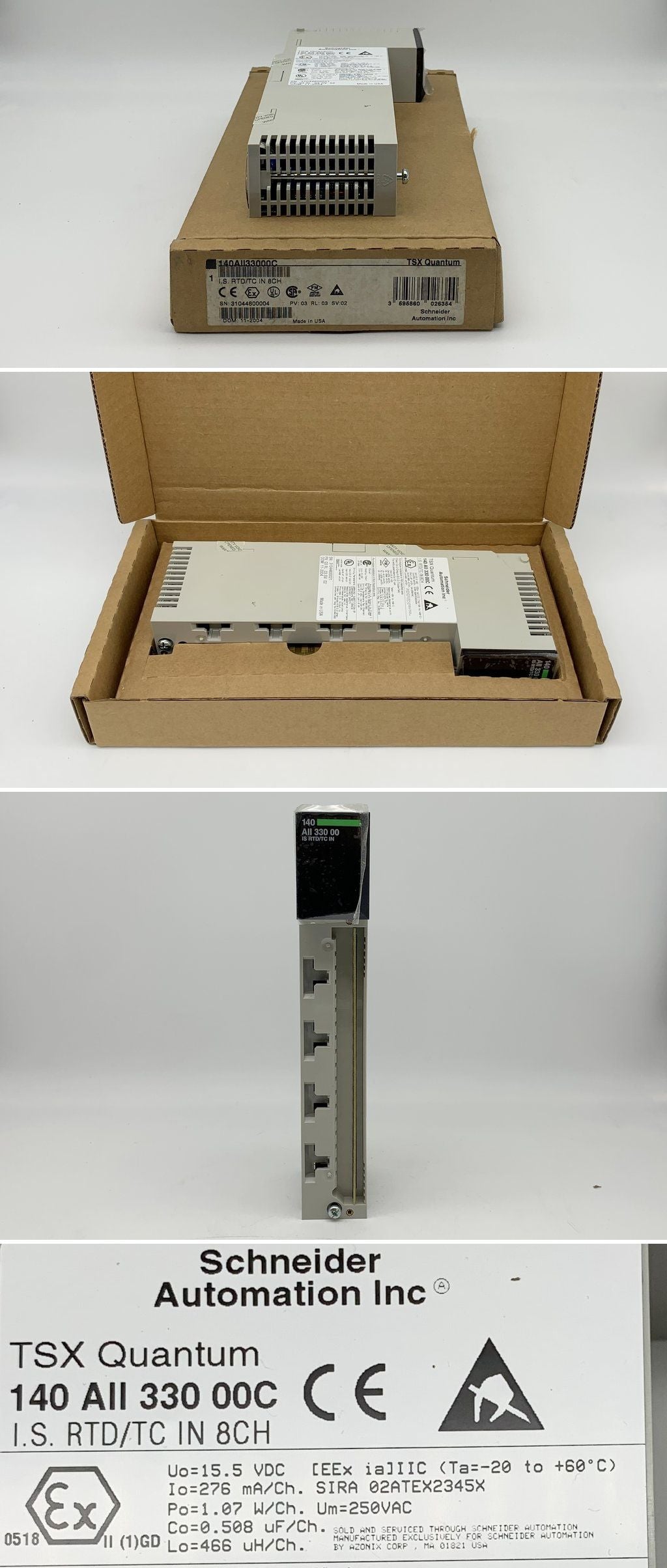 LK2157 Telemecanique Schneider Electric 140 AII330 00 TSX Quantum	