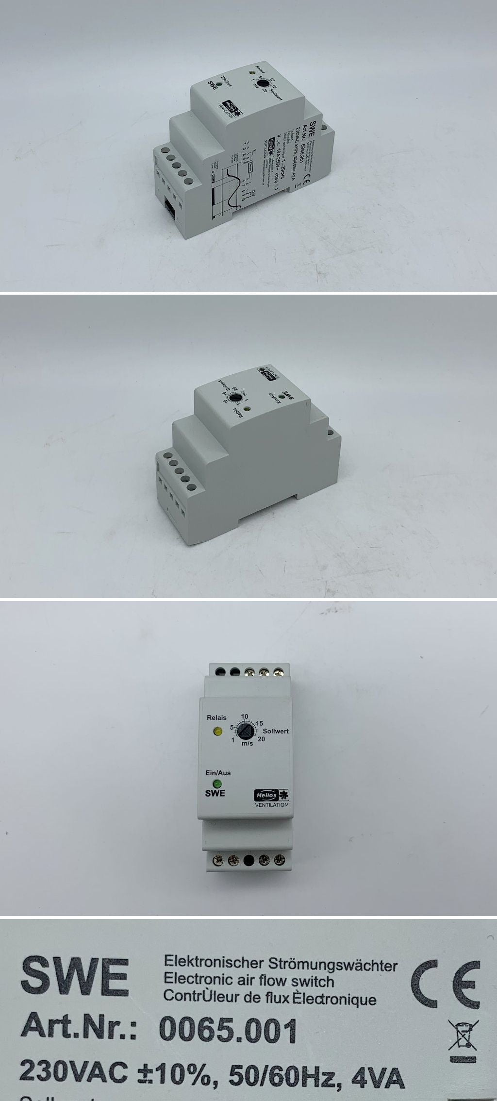 LK2323 Strömungswächter Helios SWE 0065.001 10A	
