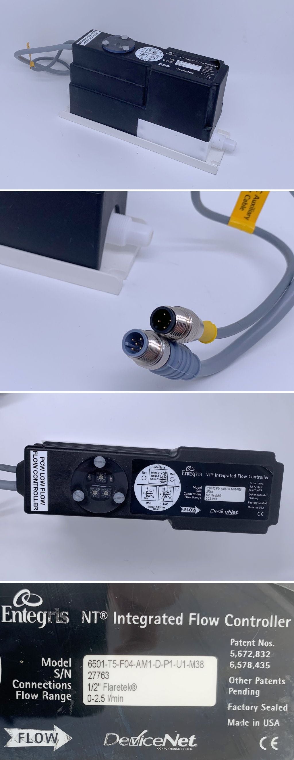 LK2415 Flow Controller Entegris 6501-T5-F04-AM1-D-P1-U1-M38