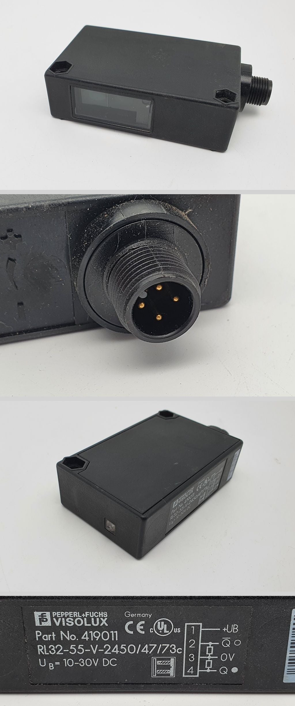 LK2460 Reflexlichttaster Pepperl Fuchs RL32-55-V-2450/47/73c M12 4pol 0-8m