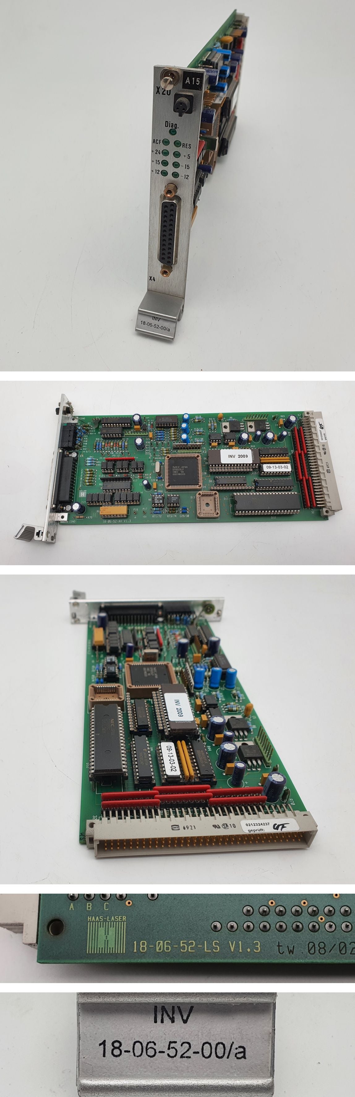 LK2564 Laser machine board Haas Laser INV 18-06-52-00 A aus Trumpf HL4006D