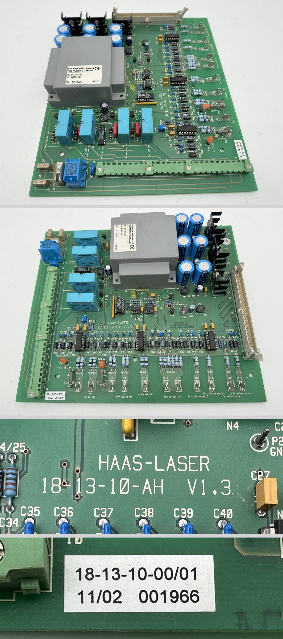 LK2576 Laser machine board Haas Laser 18-13-10-00 aus Trumpf HL4006D