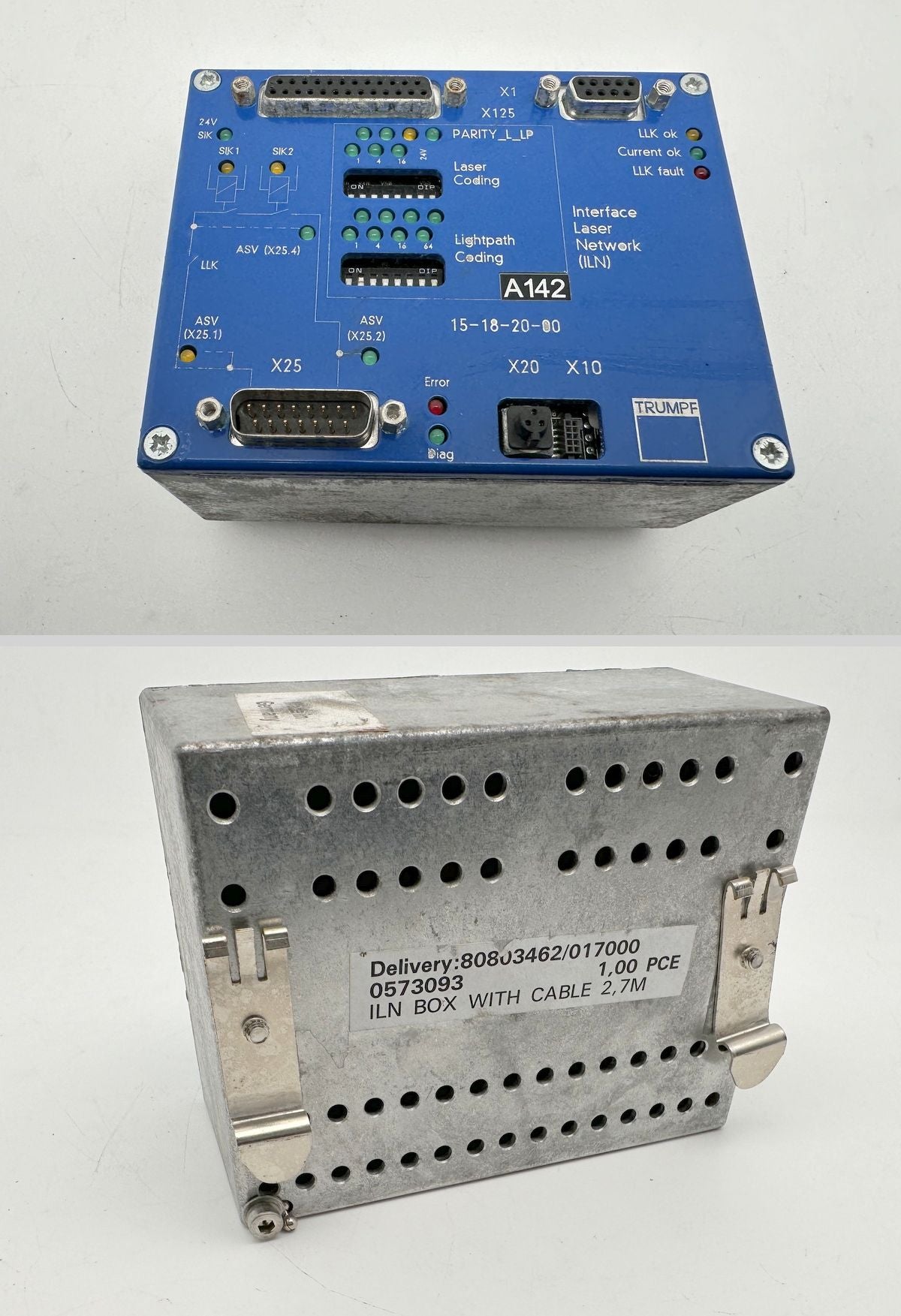 LK2578 Interface Laser Network Trumpf 15-18-20-00 mit Stecker aus HL4006D