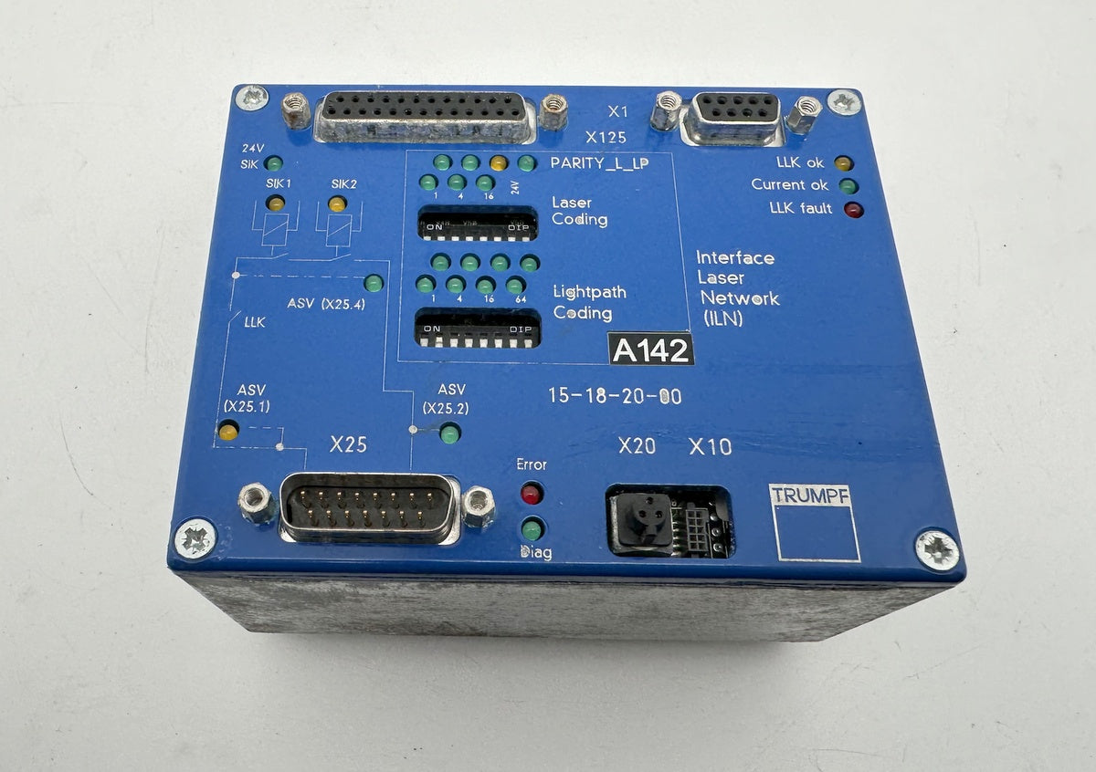 LK2578 Interface Laser Network Trumpf 15-18-20-00 mit Stecker aus HL4006D