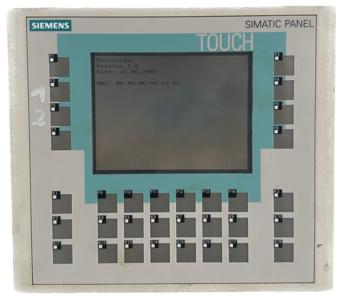 LK2667 Bedienpanel Siemens 6AV6 642-0DA01-1AX0