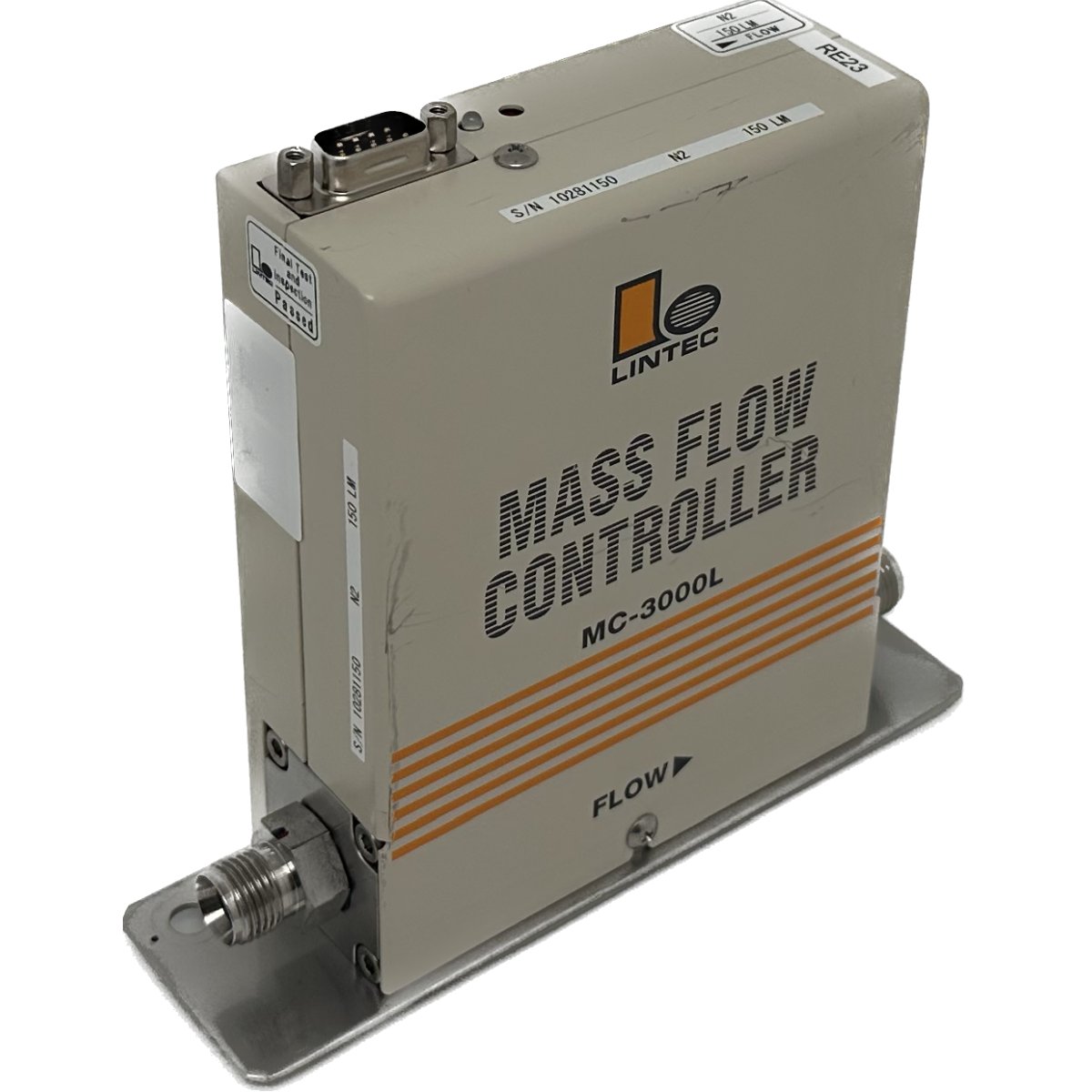 LK2726 Massenflussregler Mass Flow Controller Lintec MC-3000L