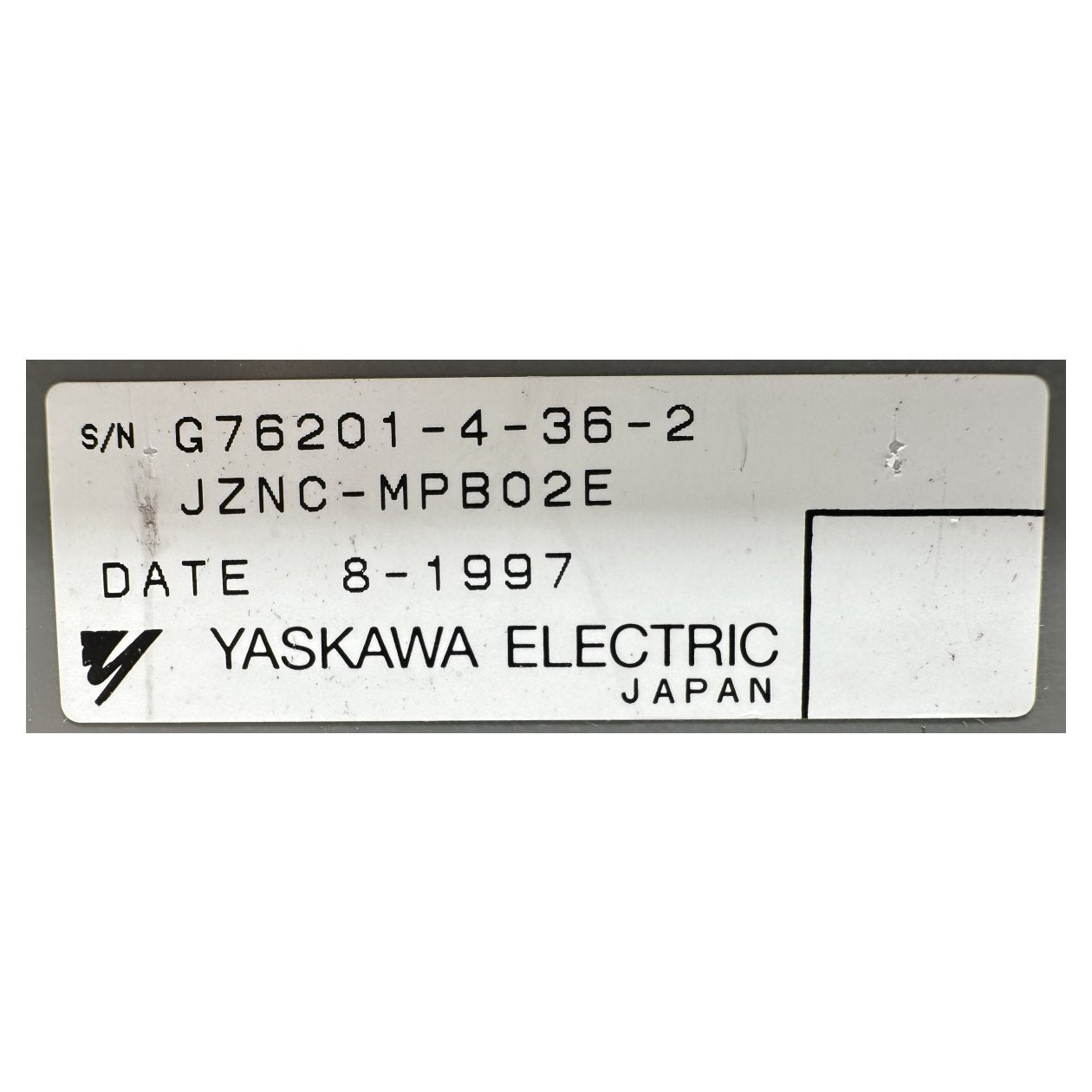 LK2942 Bedienfeld Yaskawa G76201-4-36-2 JZNC-MPB02E_4