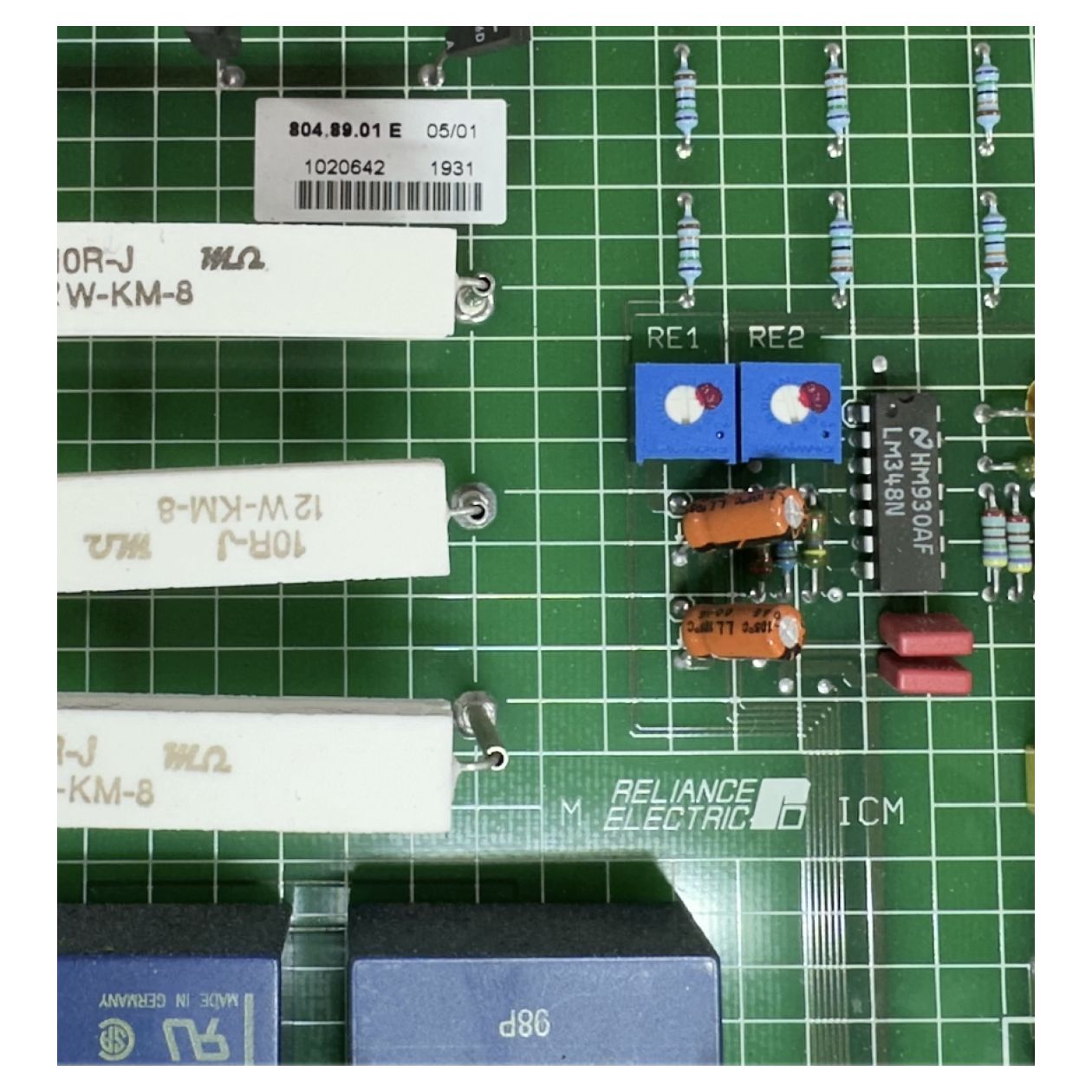 LK3044 Inverter board Frequenzumrichter Platine Reliance 804.89.01 E ICM_3