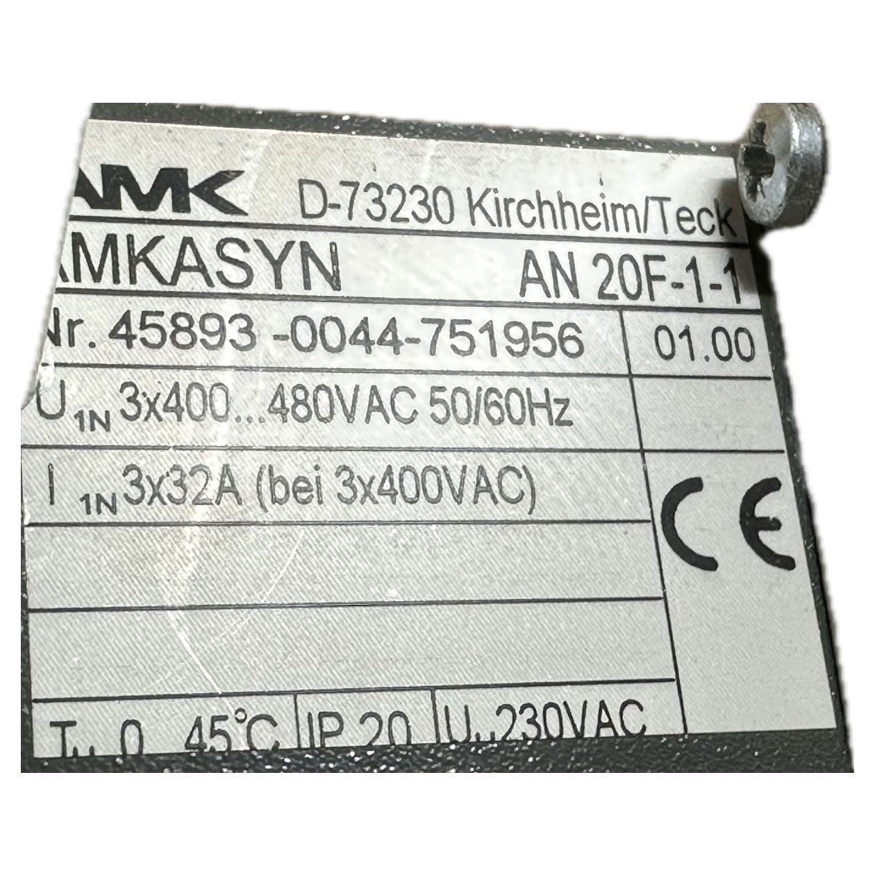 LK3052 Netzteil Amkasyn AMK AN 20F-1-1 3x32A Vers 01.00_4