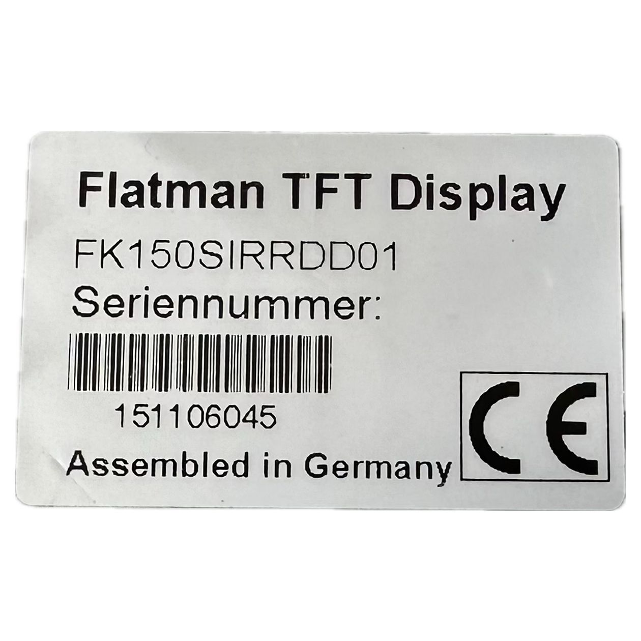 LK3096 EAE Flatman TFT Display FK150SIRRDD01_3