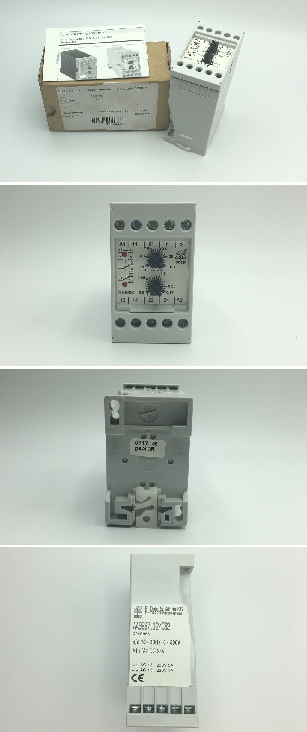 LK316 Frequenzrelais E.Dold Söhne KG AA9837.12/032_2