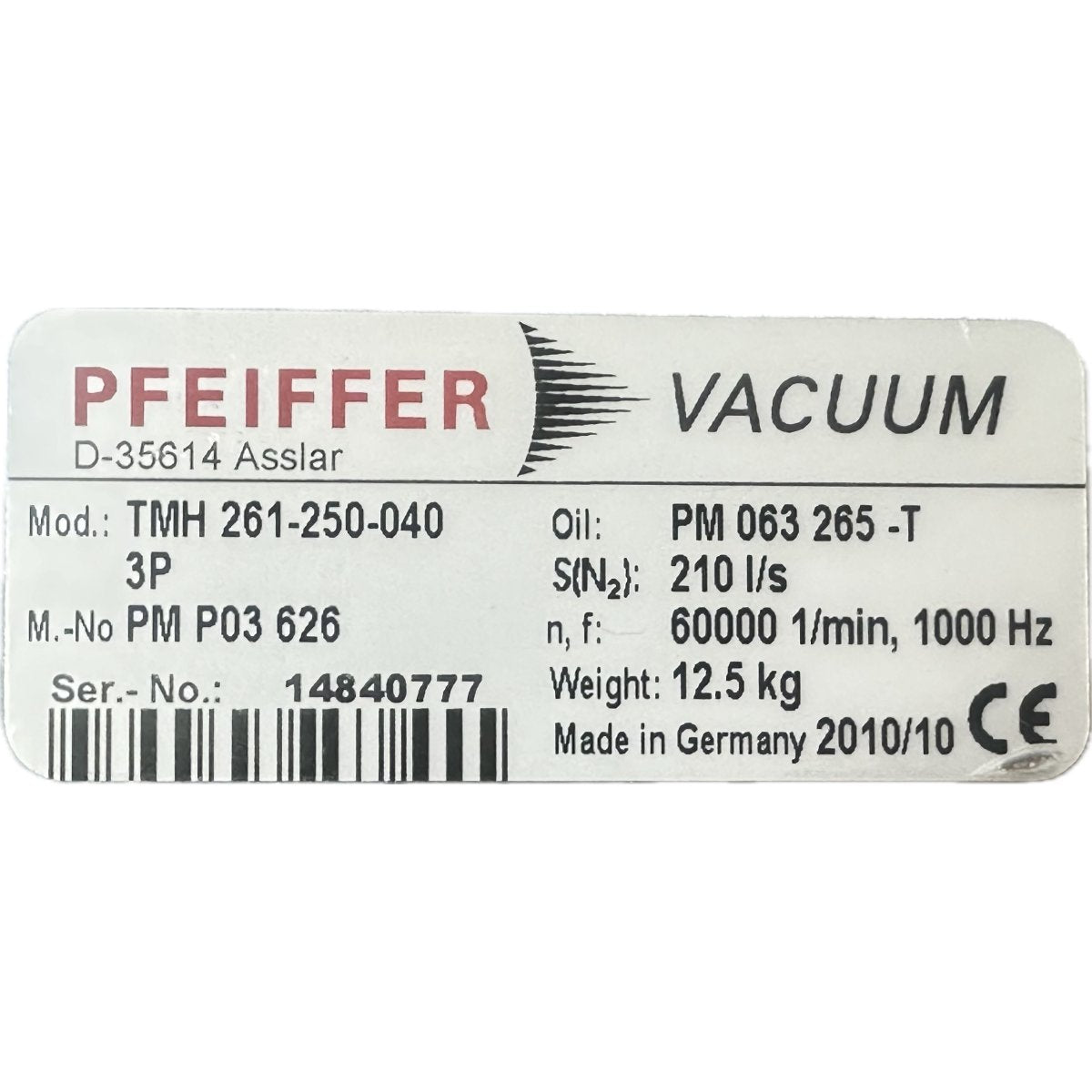 Pfeifer TMH 261-250-040 3P-4