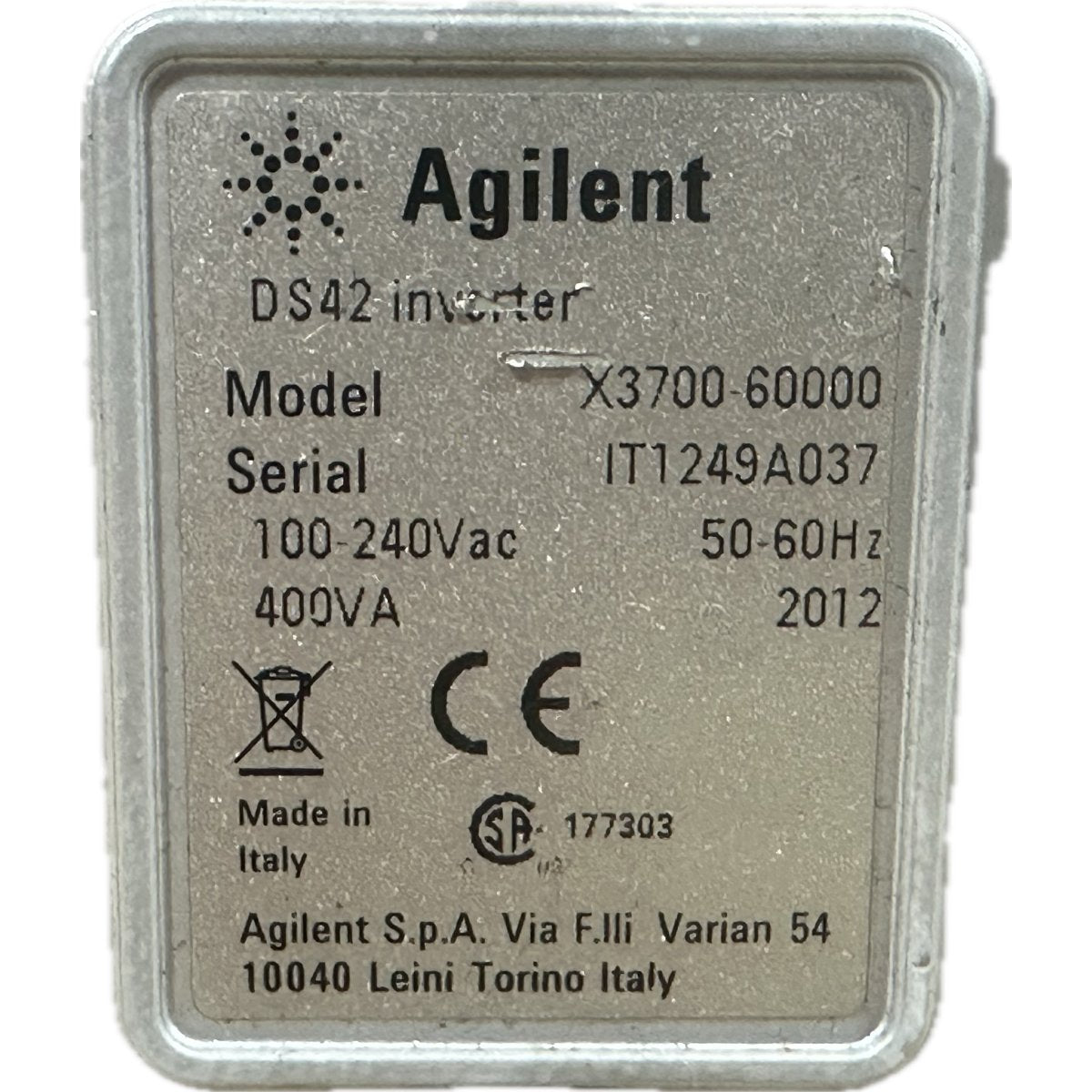 Agilent X3700-60000-4