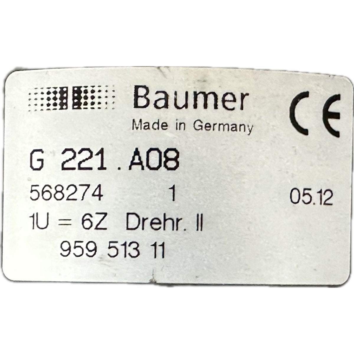 Baumer G221.A08-4