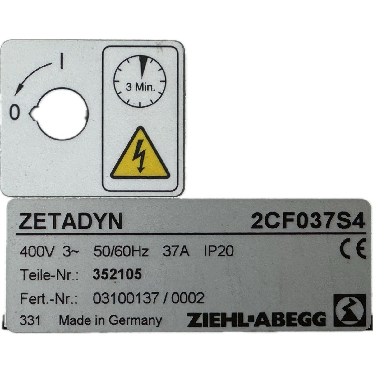 Ziehl-Abegg 2CF037S4-4