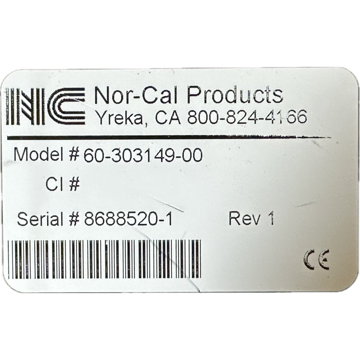 nor-cal 60-3031149-00-4