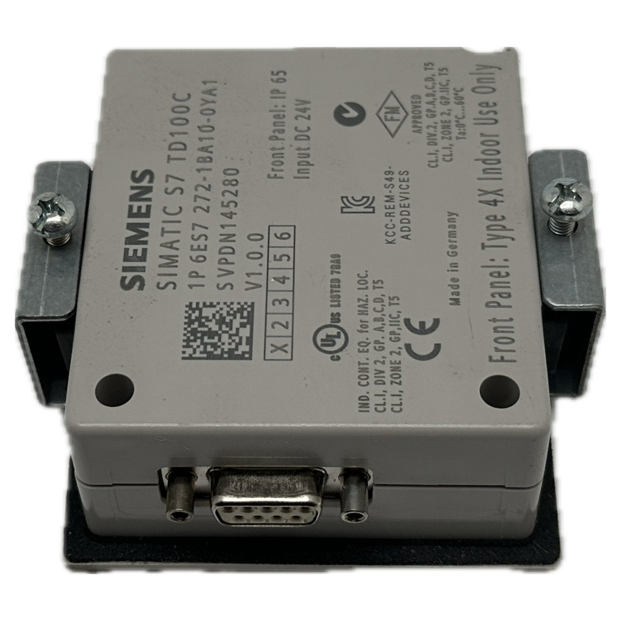 Simatic S7 TD100C Siemens 6ES7 272-1BA10-0YA1 E1_2