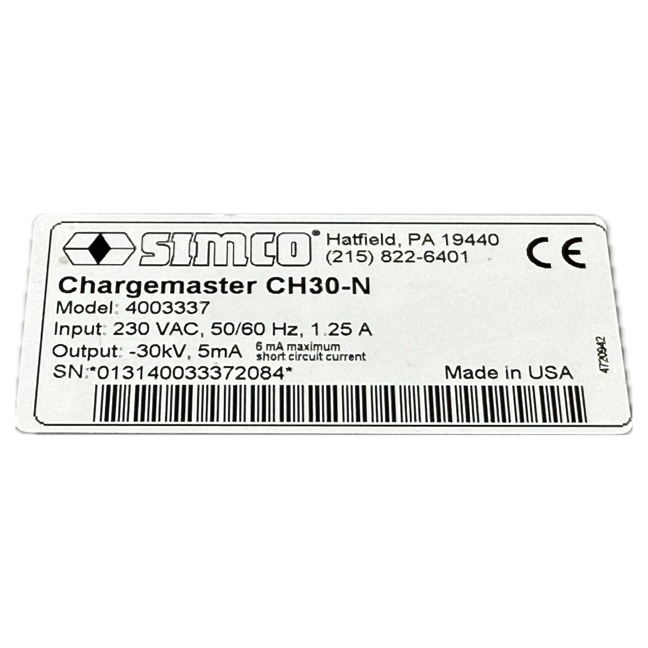 Simco Chargemaster CH30-N 4003337 Negativ_4