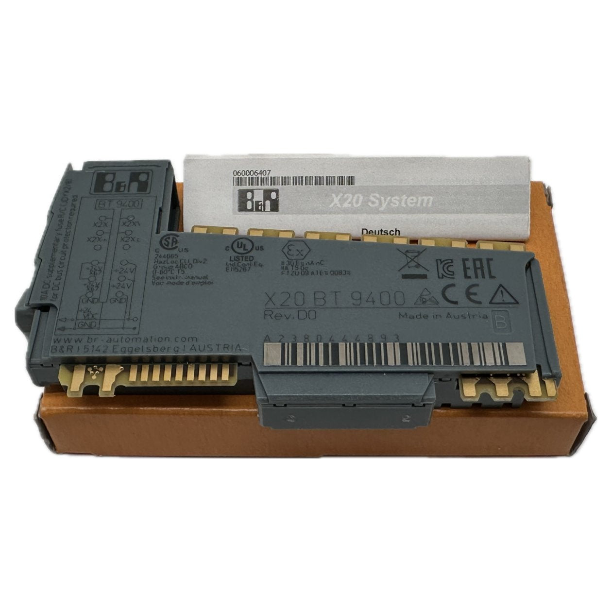 LK3644 Busender Modul B&R X20BT9400 Rev D0 ovp