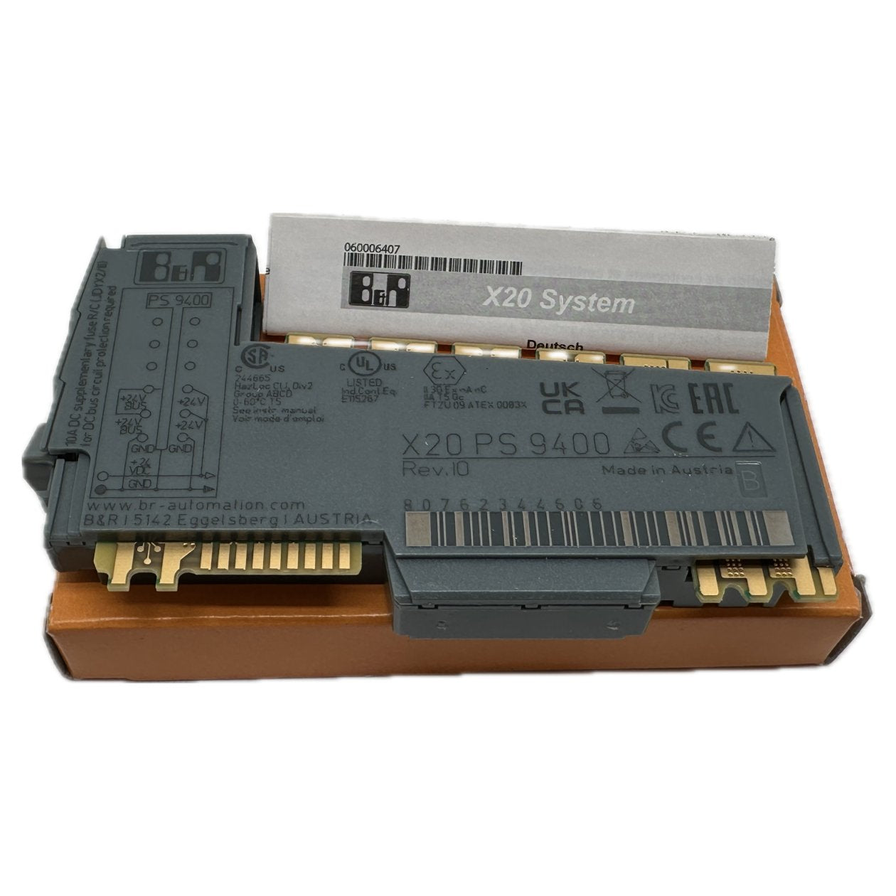 LK3647 Einspeisemodul B&R X20PS9400 REV. IO ovp