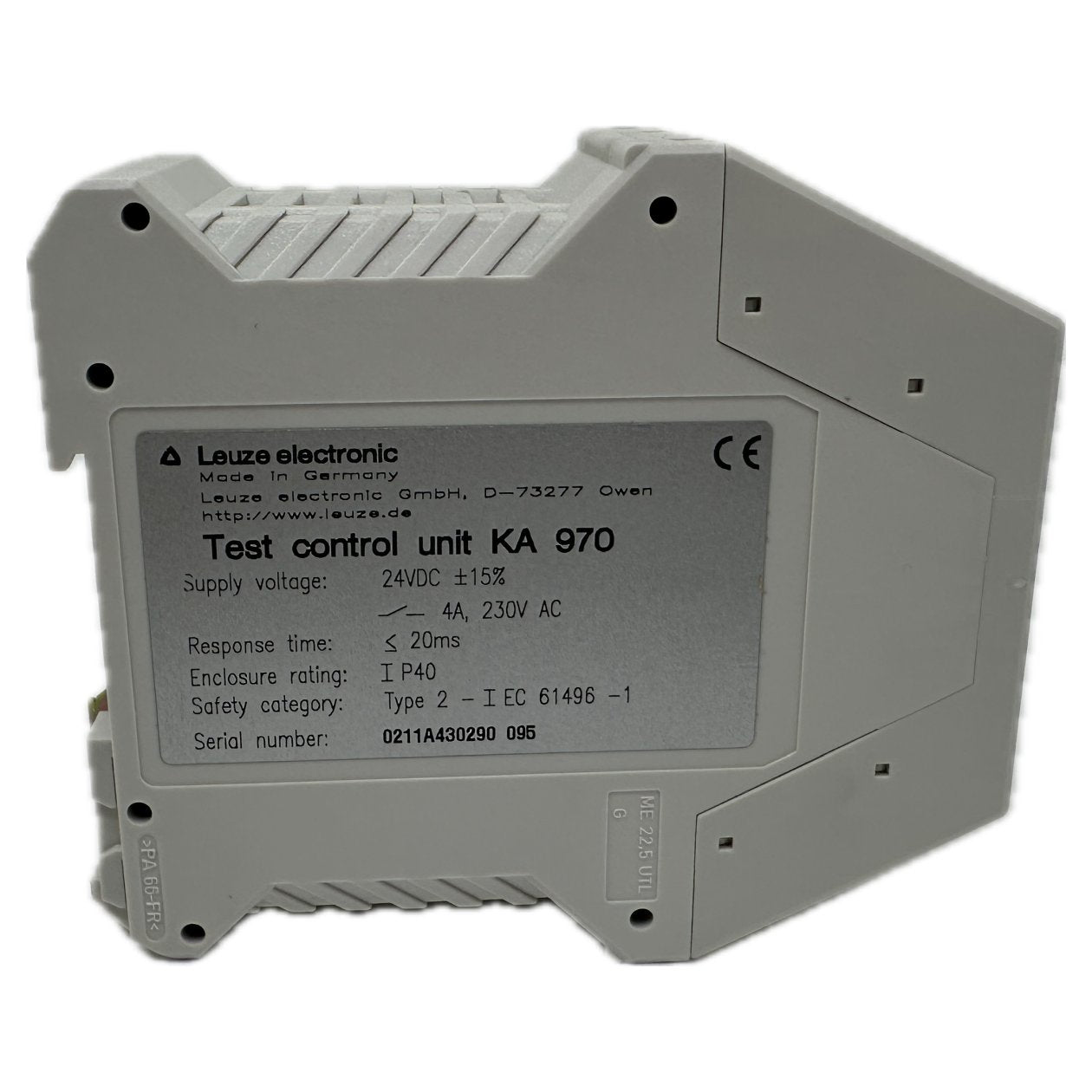 Testüberwachungseinheit Leuze KA 970 24VDC_4