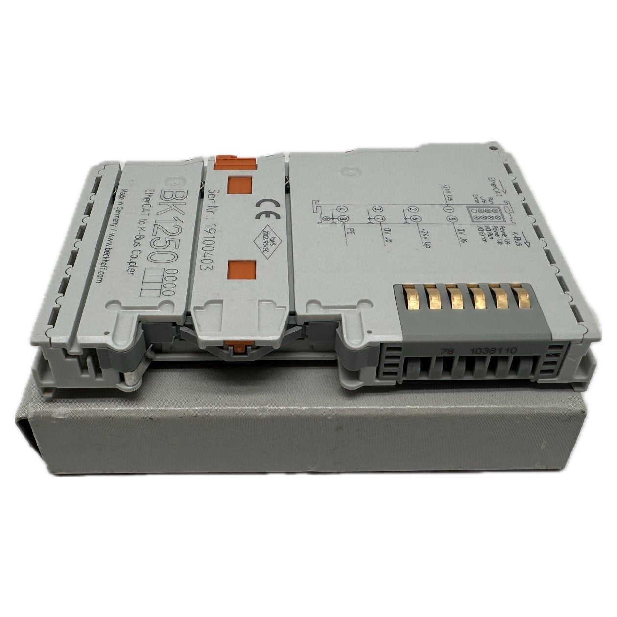 .LK3790 EtherCAT Beckhoff BK1250 OVP