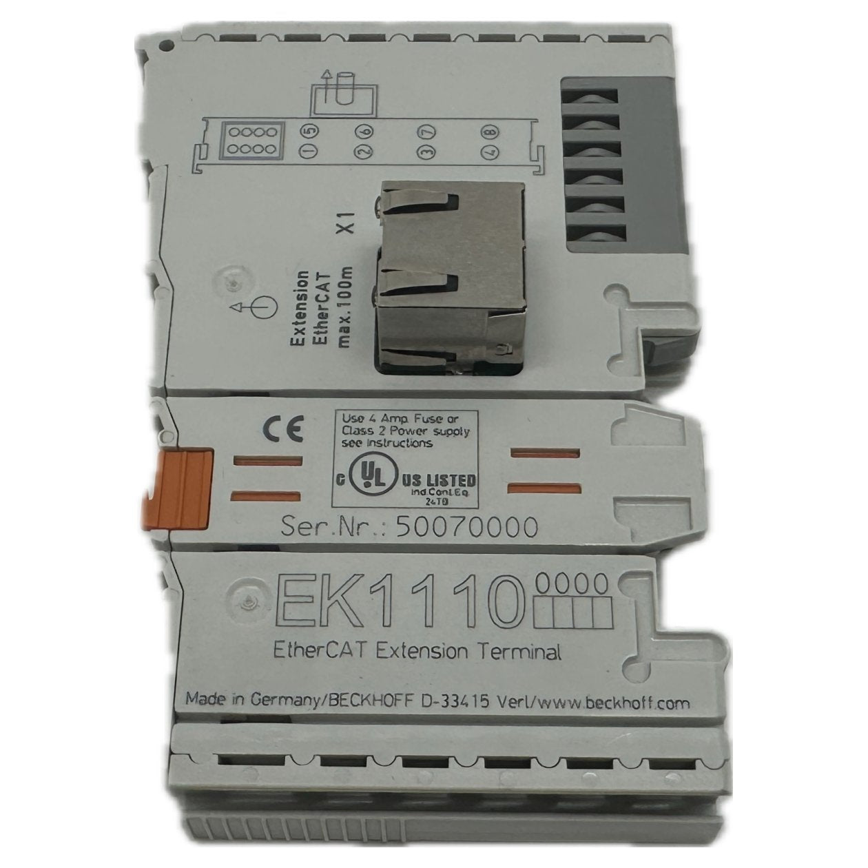 LK3805 EtherCAT Beckhoff EK1110