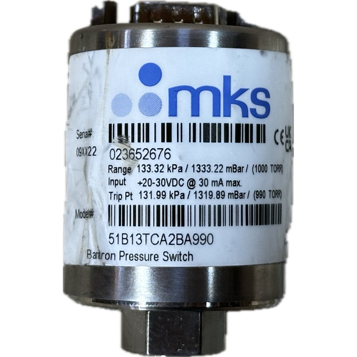 MKS 51B13TCA2BA990-4