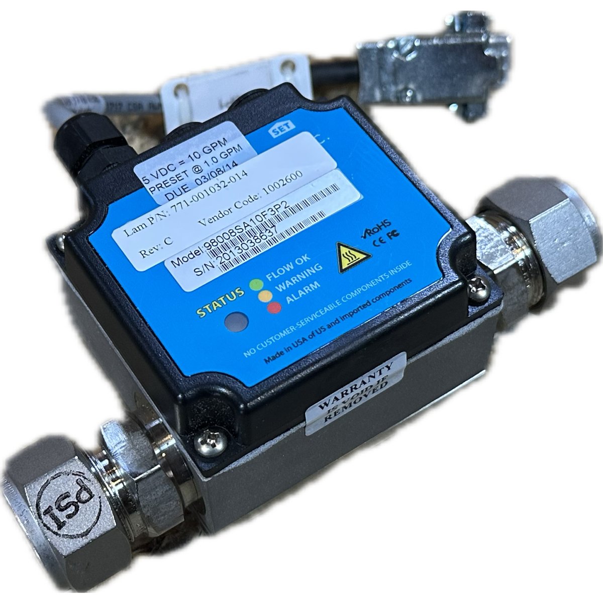 LK3977 Durchflussmesser Lam 98008SA10F3P2