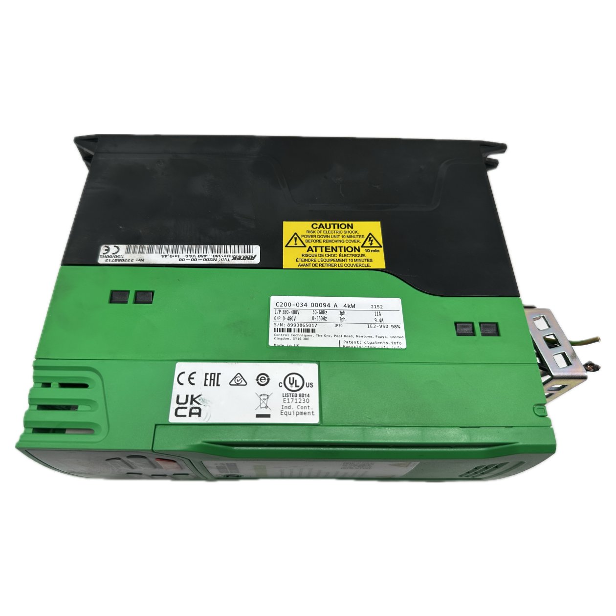 Frequenzumrichter Control Techniques C200-034 00094_4