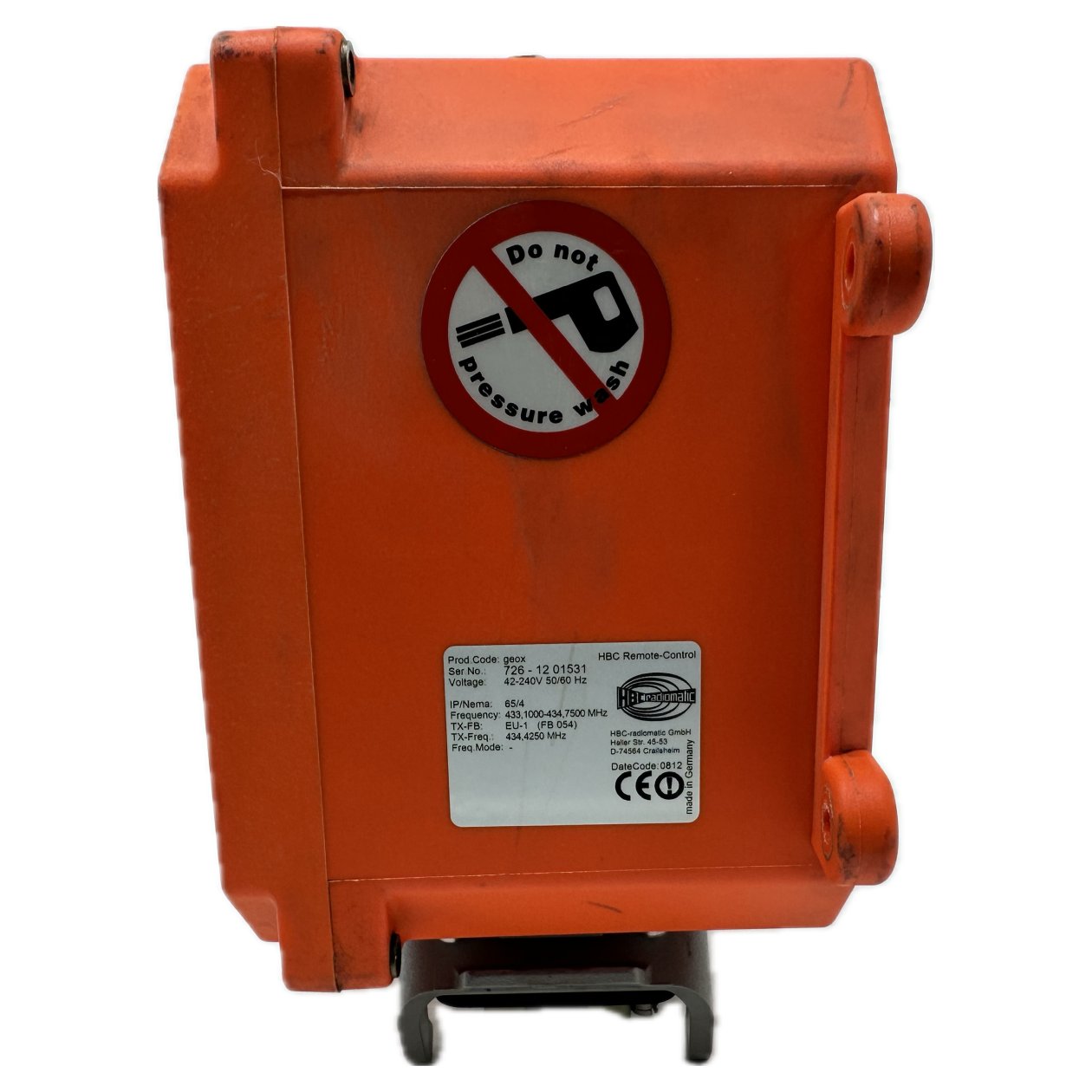 Funkfernsteuerung Empfänger HBC Radiomatic GEOX_4