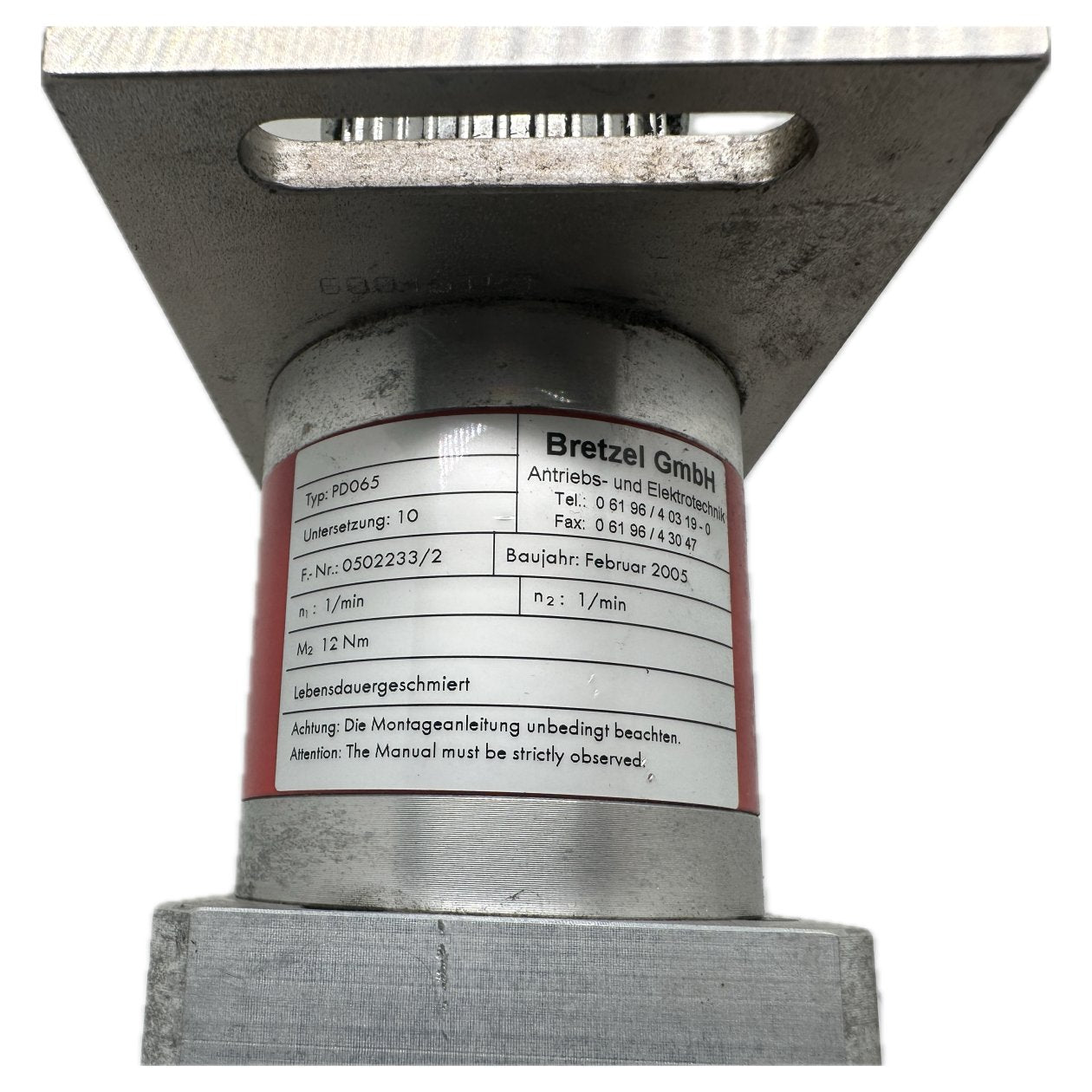 Motor Groschopp Bretzel IGL 80-60 PD065_3