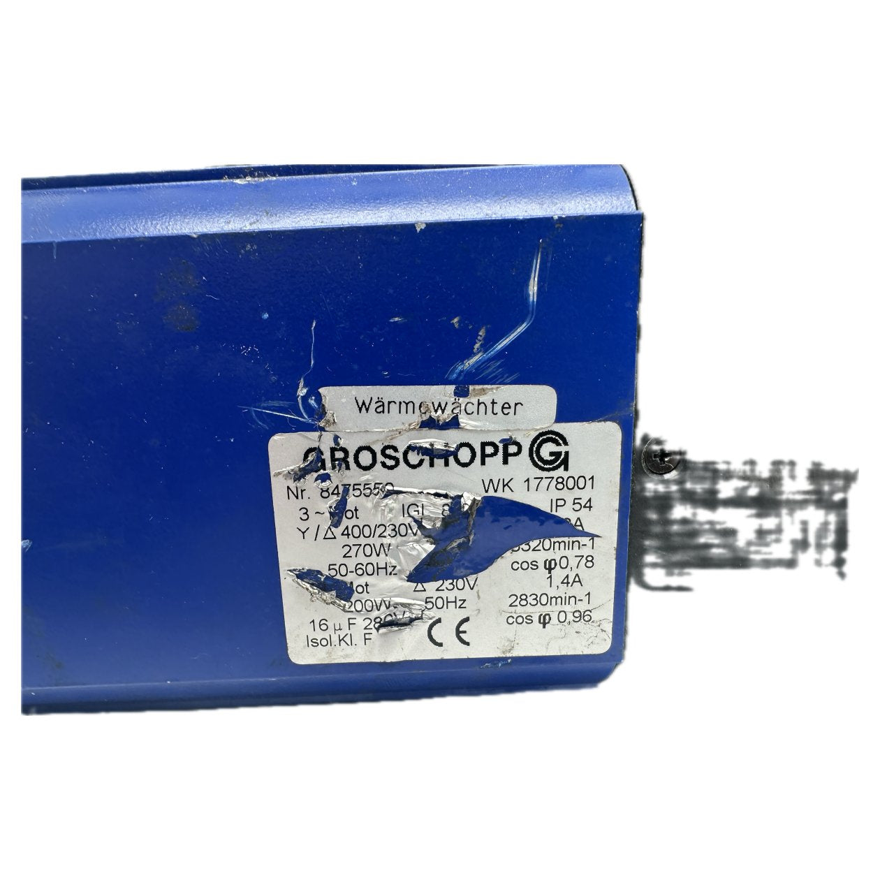 Motor Groschopp Bretzel IGL 80-60 PD065_4