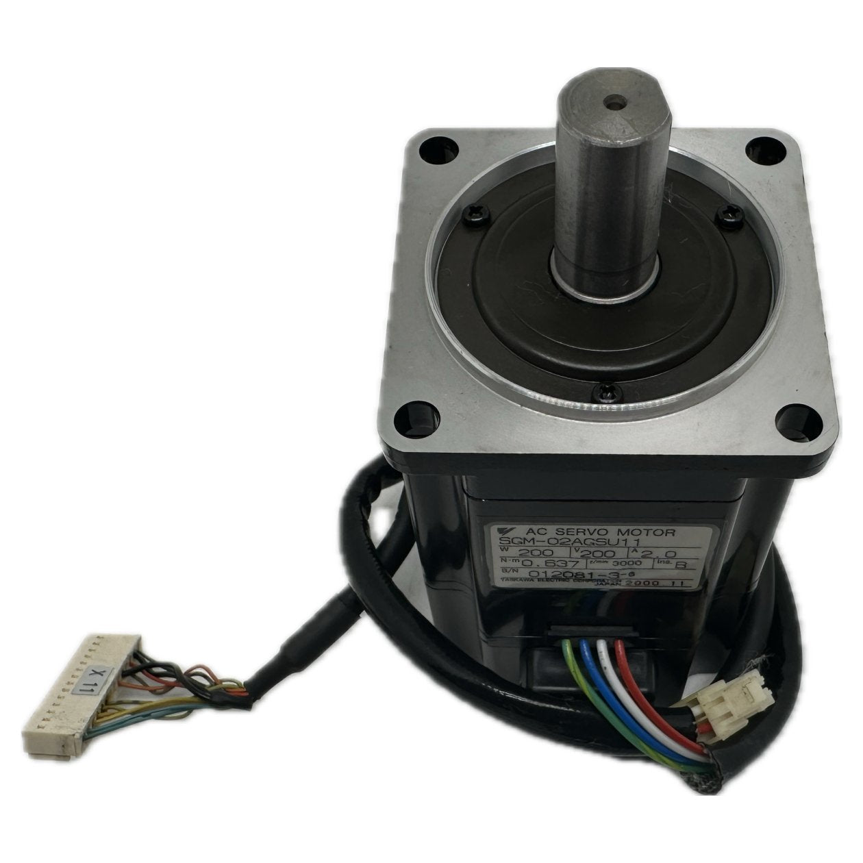 Servomotor Yaskawa SGM-02AGSU11 D 14mm L 28mm_2