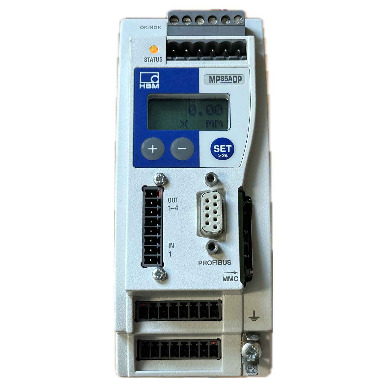 LK4139 Messverstärker HBM MP85ADP ohne Speicherkarte