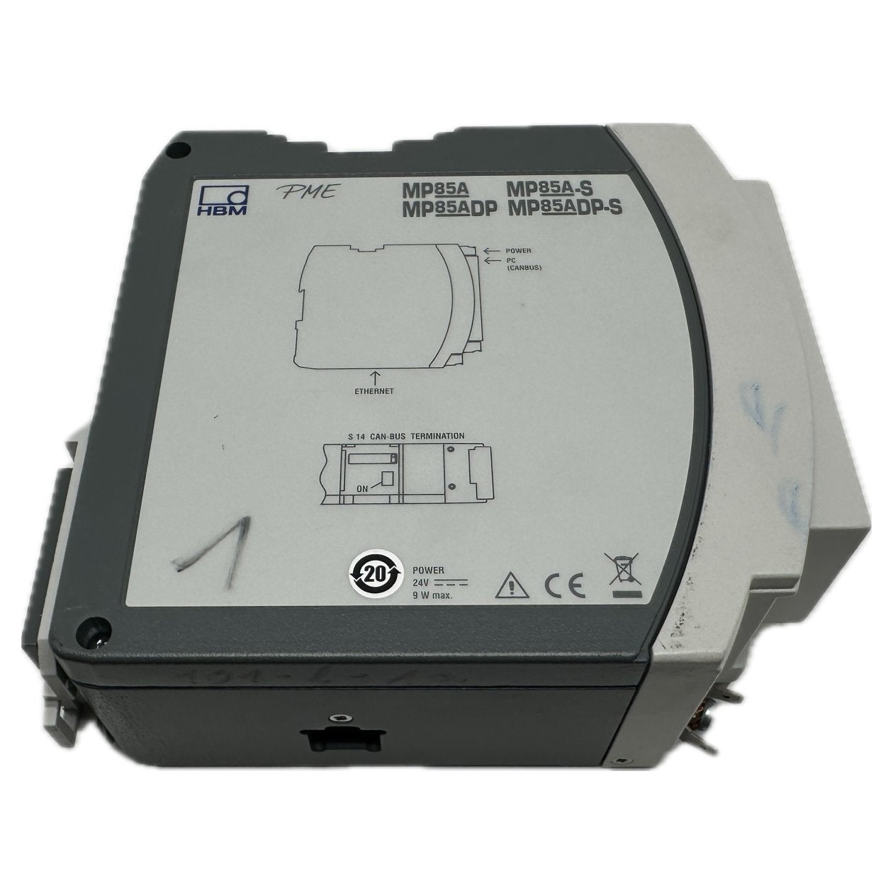 Messverstärker HBM MP85ADP ohne Speicherkarte_4