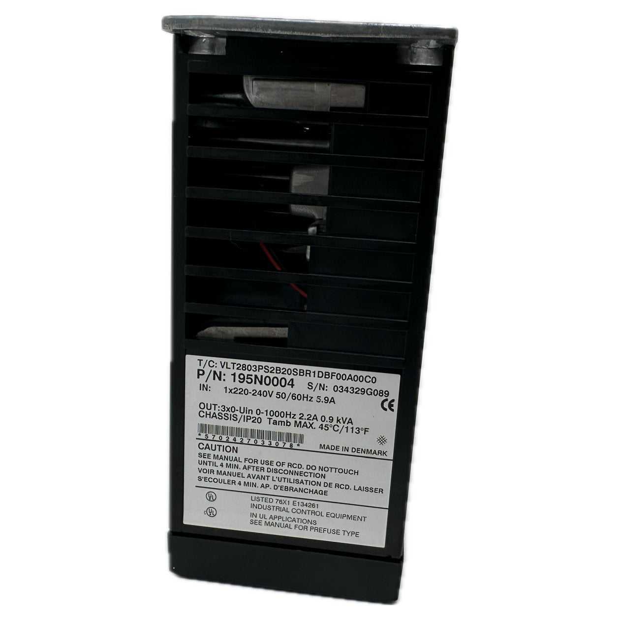 Frequenzumrichter Danfoss 195N0004 VLT2803PS2B20SBR1DBF00A00C0_3