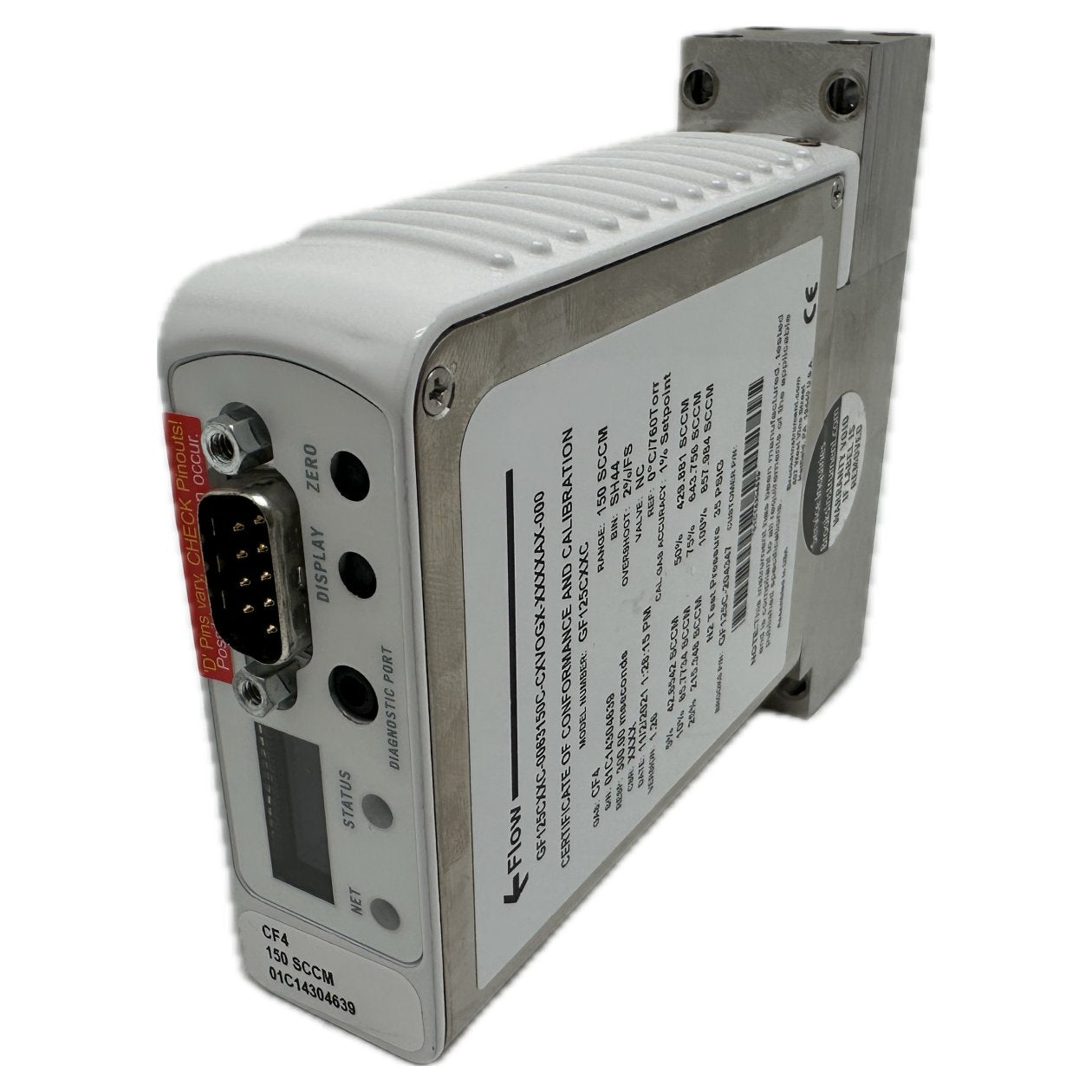 LK4147 Mass Flow Controller Brooks GF125CXXC GF125C-204347 CF4 150SCCM