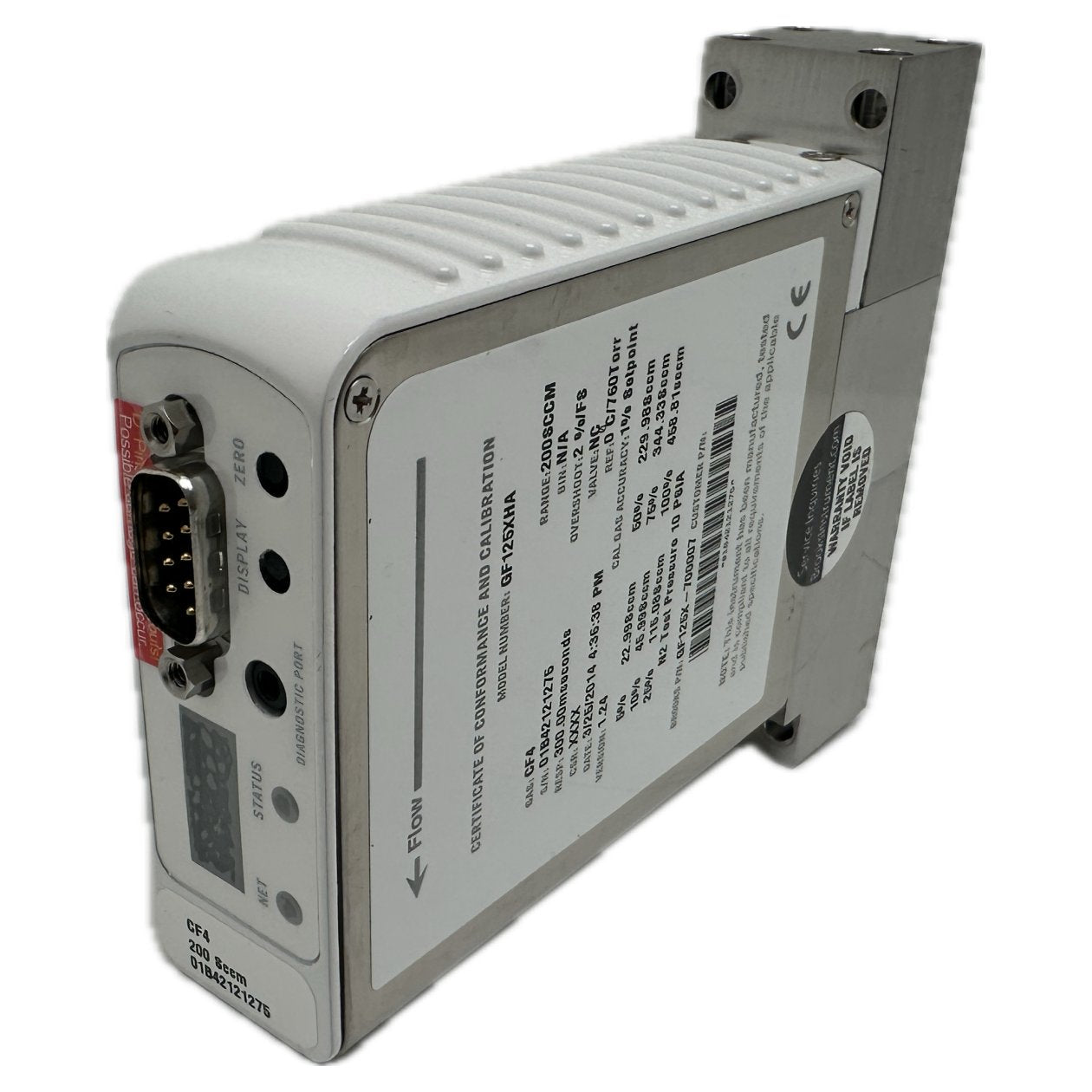 LK4150 Thermal Mass Flow Controller Brooks GF125X-700007 GF125XHA