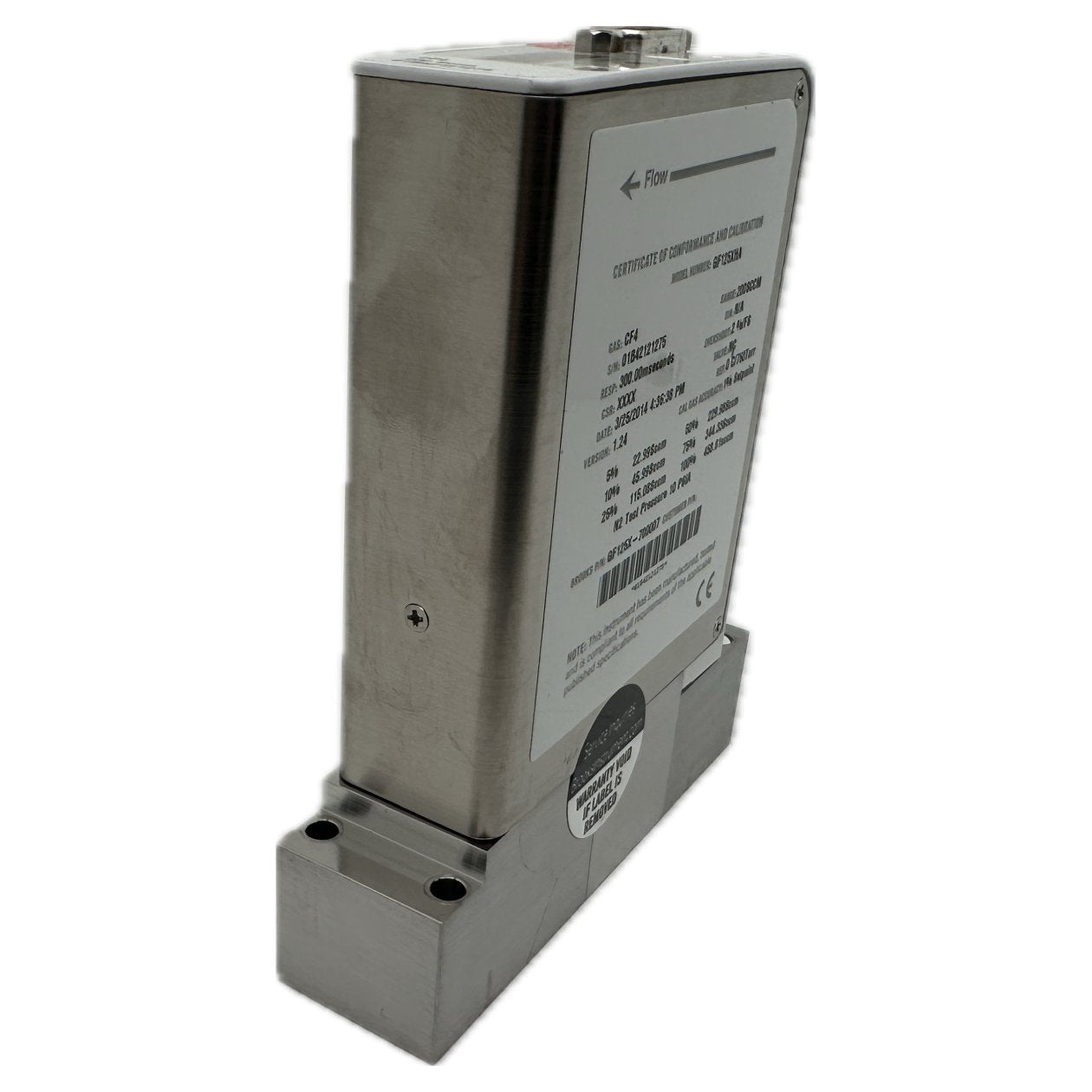 Thermal Mass Flow Controller Brooks GF125X-700007 GF125XHA_2