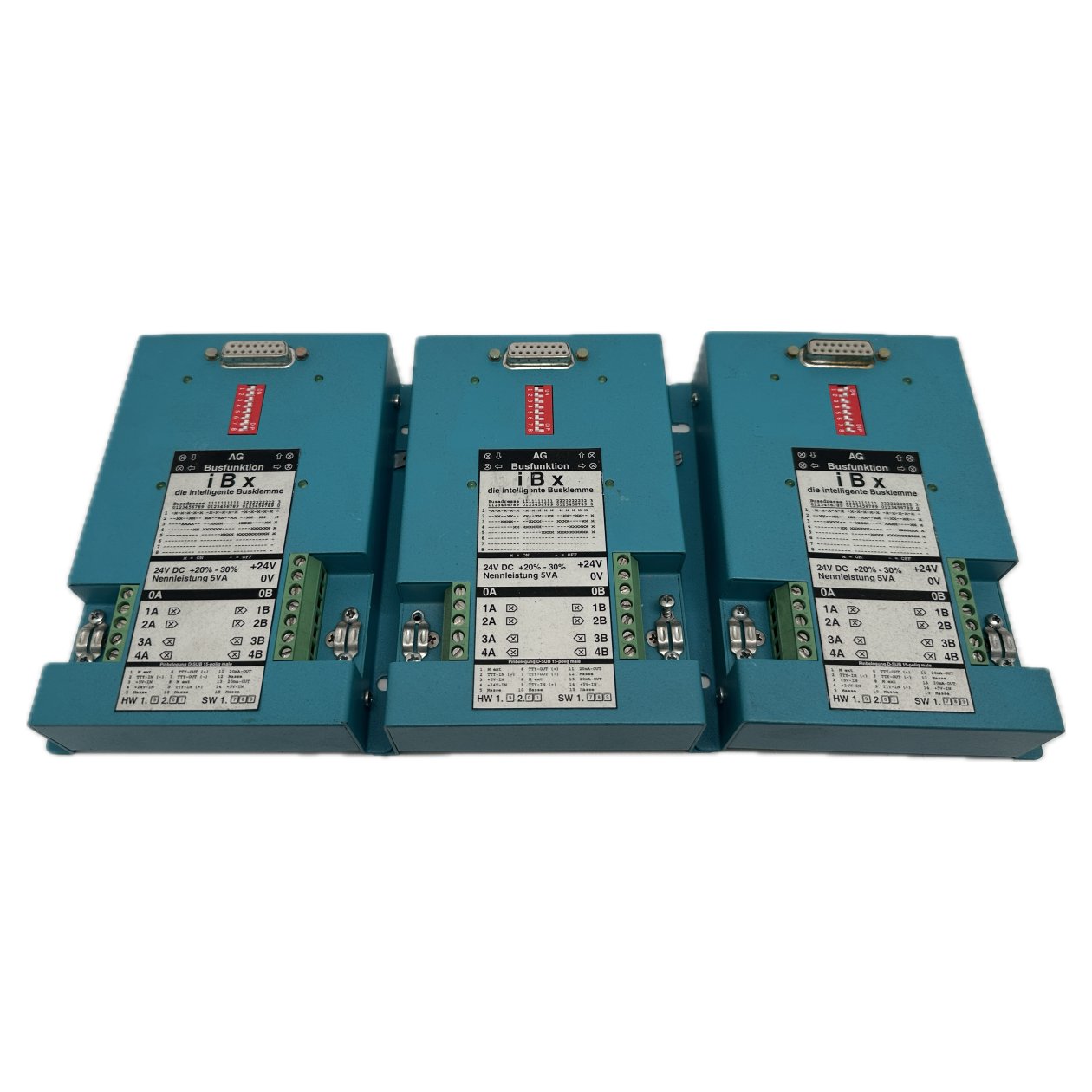 Posten 3 Stück Die Intelligente Busklemme AG Busfunktion IBX_3