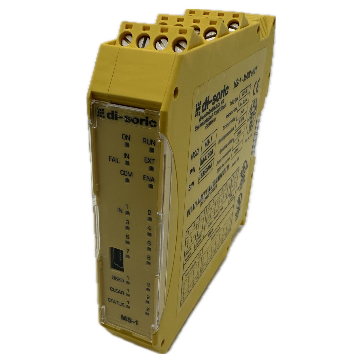 LK4169 Sicherheitsrelais Lichtgitter Lichtvorhang Di-Soric MS-1 8041200